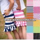 Multicolor Fashoin Beach Girls Stripe Short Pants Summer Kids Toddler Infant Cotton Soft Clothing Girls Ruffle Shorts