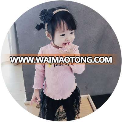 S17839A Children's wear wholesale children's boutique clothing t shirt