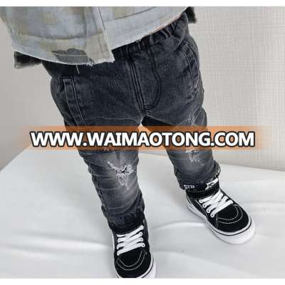 S18350A Fashion Design Childrens New Product Wholesale Denim Pants