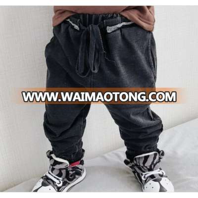 S18294A Winter Children's Boutique Clothing Baby Knitted Pants