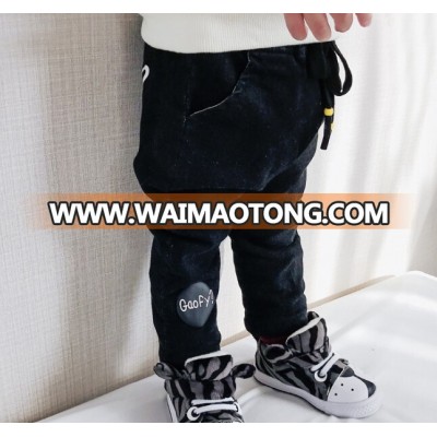 S18296A High Quality Kids Wear Winter Warm Children Thick Trousers Pants