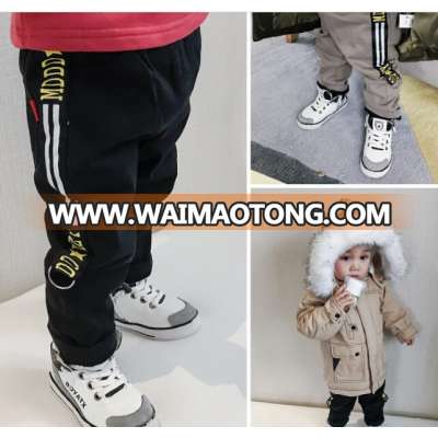 S18349A Winter hot sale thick warm soft long childrens pants