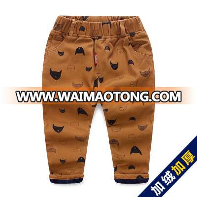 S33996W Newest Kids Casual Wear Baby Boys Funky Jeans cartoon printed Pants