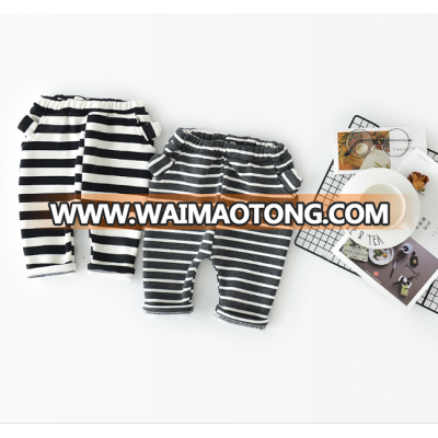 S18189A Wholesale Children's Boutique Pants Stripe Pants For Girls