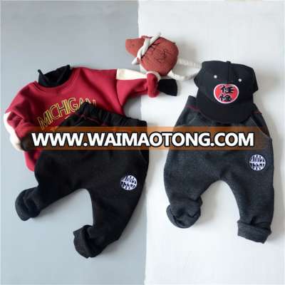 S61511B wholesale cotton kids thick boys girls children pants