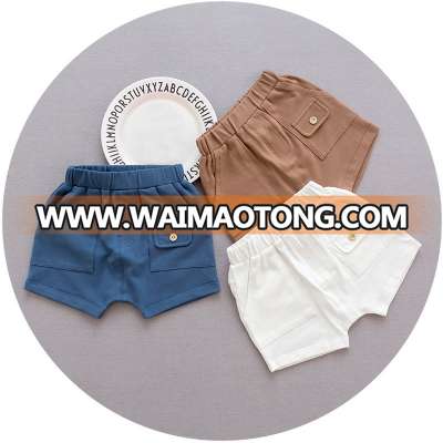 S17413A hot sell baby kids summer beach shorts cross plus shorts pants