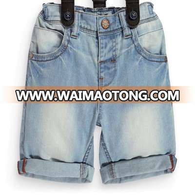 S16667A Wholesale Blue Children 100% Cotton Jeans shorts