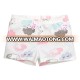 S32973W Girls Shorts Cotton Short For Summer 2017 Simple Flowers Printed Baby Girls Shorts