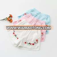 S13588A high quality summer cotton candy color shorts kids shorts