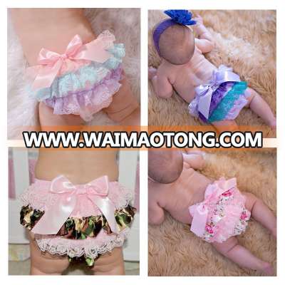 S64183A Baby Girl Ruffle Bloomer Princess Pettiskirt shorts