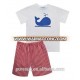 Summer kids boys boutique outfits fashion cotton short sleeve clothes & seersucker children back to school suits