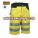 hi vis safety working short pants men wear half trousers